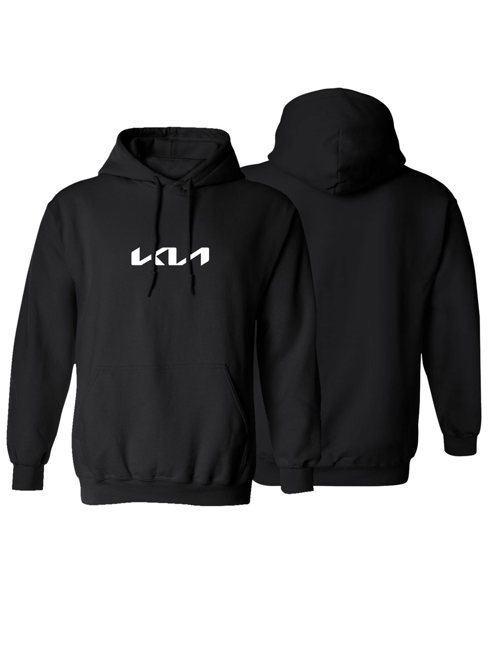 Men’s Kia Pullover Hoodie Black
